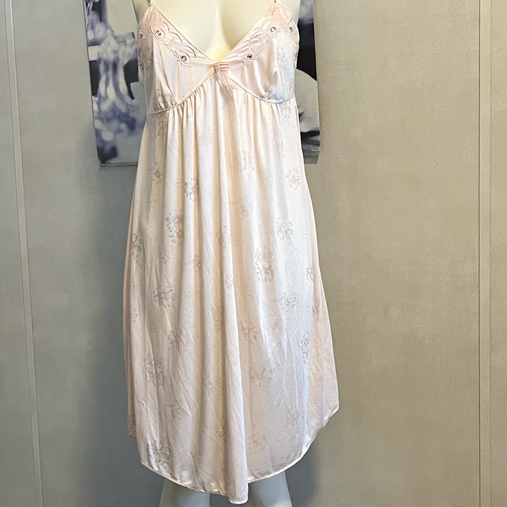Delicate Blush Silky like night gown